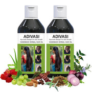 (BUY 1 GET 1 FREE)🔥 Adivasi Neelgiri Herbal Hair Oil 125ML 🔥 For Faster Hair Growth and Healthy Hair Pack of 2