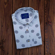 Stylish Printed Cotton Blend Shirts For Men