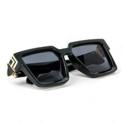 Black Gold Wayfarer  sunglasses